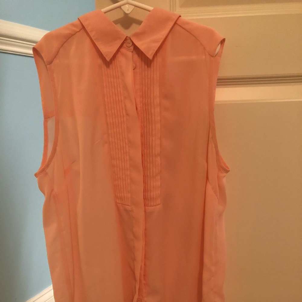 Forever 21 Pink button up shirt